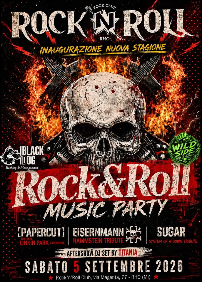 Papercut - Linkin Park Tribute @ Rock N Roll Club Rho (MI) 05/09/2026