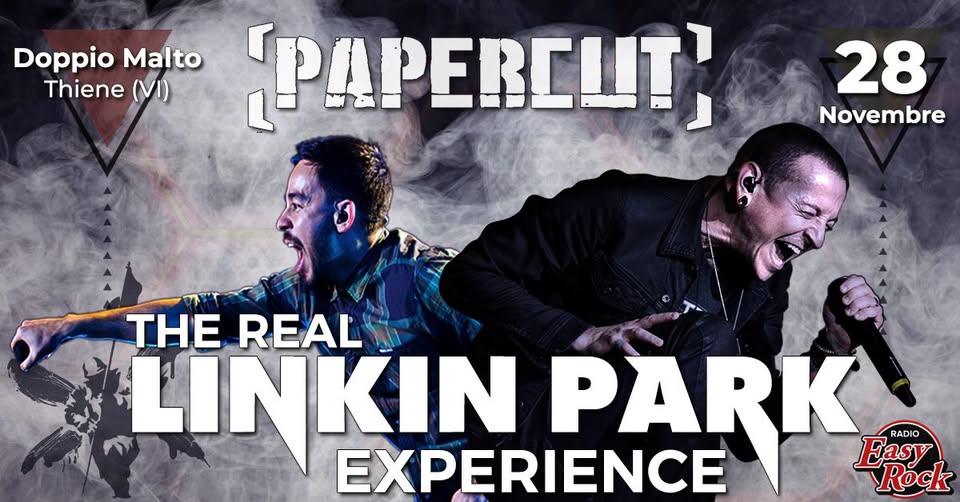 Concerto Papercut 28 Novembre 2026